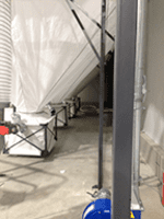 Silo für EPS und Kunststoffgranulat, Ansicht 3